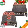 Bacardi Rum Snowflake Pattern Ugly Christmas Sweater For Men And Women