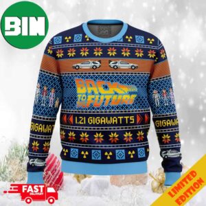 Back To The Future Ugly Christmas Sweater Anime Ape 2023 Holiday For Men And Women