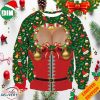 Christmas 2023 Subway Grinch Snowflake Ugly Christmas Sweater For Men And Women