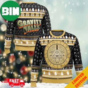 Bill Cipher Gravity Falls Ugly Christmas Sweater For Men And Women