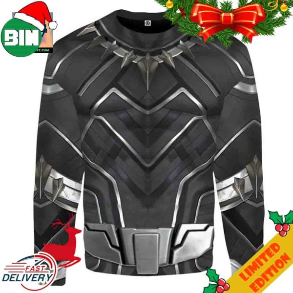 Black Panther Costume Ugly Sweater For Men And Women