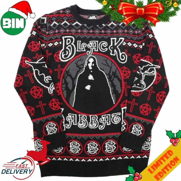 Black Sabbath Holiday Ugly Sweater