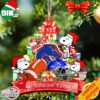 Boise State Broncos Snoopy Christmas NCAA Ornament Custom Your Family Name