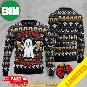 Boo Beer Halloween Xmas Funny 2023 Holiday Custom And Personalized Idea Christmas Ugly Sweater