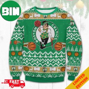 Boston Celtics Ugly Christmas Sweater For Men And Women