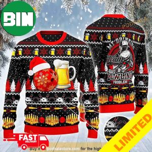 Bowling And Beer Lovers Gift Xmas Funny 2023 Holiday Custom And Personalized Idea Christmas Ugly Sweater