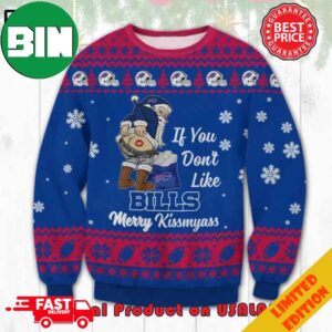 Buffalo Bills If You Don’t Like Merry Kissmyass Ugly Christmas Sweater 2023 For Men And Women