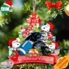 Carolina Panthers Snoopy NFL Christmas Ornament Personalized Your Name