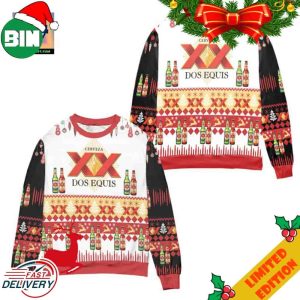 Cerveza Dos Equis XX Lager And Amber Ugly Christmas Sweater For Men And Women