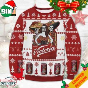 Cerveza Victoria Mexican Lager Ugly Christmas Sweater For Men And Women