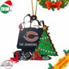 Chicago Bears Snoopy And NFL Sport Ornament Personalized Your Family Name