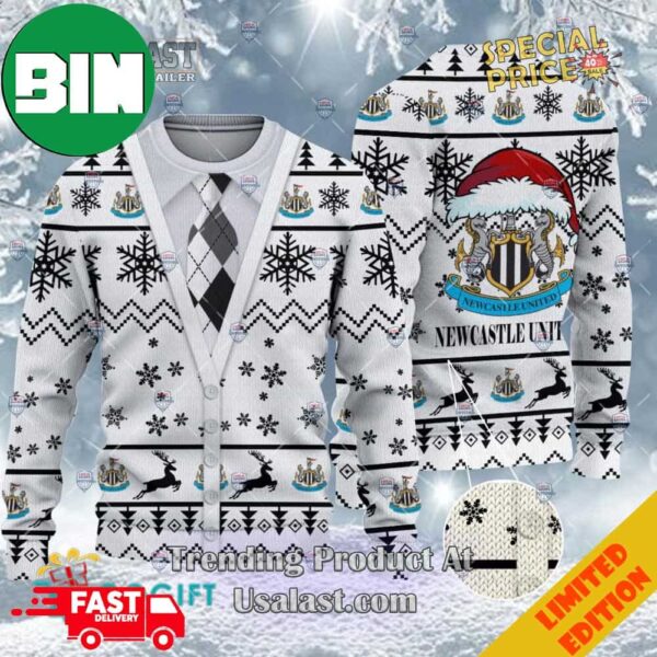 Christmas 2023 Newcastle United FC Cardigan Ugly Sweater For Men And Women