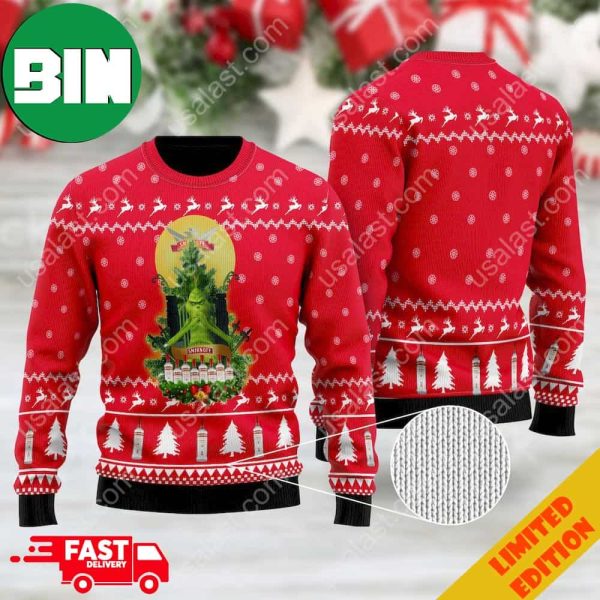 Christmas 2023 TRENDING Smirnoff Vodka Grinch Snowflake Ugly Christmas Sweater For Men And Women