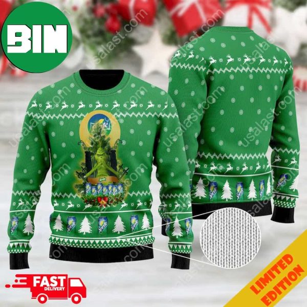 Christmas 2023 TRENDING Sprite Grinch Snowflake Ugly Christmas Sweater For Men And Women