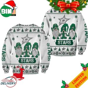 Christmas Gnomes Dallas Stars Ugly Sweater For Men And Women