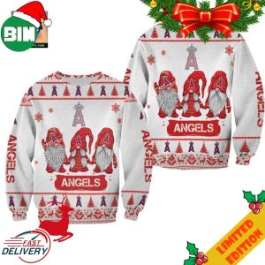 Christmas Gnomes Los Angeles Angels Ugly Sweater Christmas For Men And Women