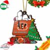 Cincinnati Bengals Snoopy NFL Sport Ornament Custom Your Family Name