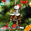 Cleveland Browns Snoopy NFL Sport Ornament Custom Name