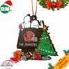 Cleveland Browns Snoopy NFL Sport Ornament Custom Your Family Name