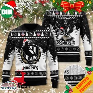 Collingwood Magpies Premiers 2023 Ugly Sweater