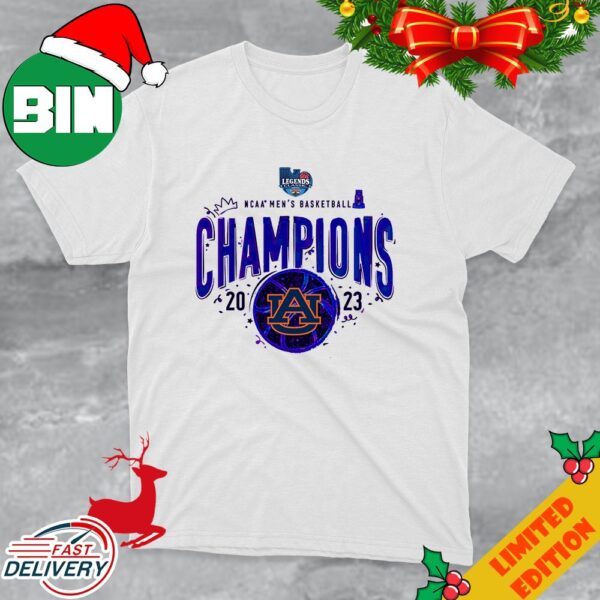 Congratulations Auburn Tigers Basketball Team Champions Legends Classic 2023 Tournament NCAA Men’s Basketball T-Shirt