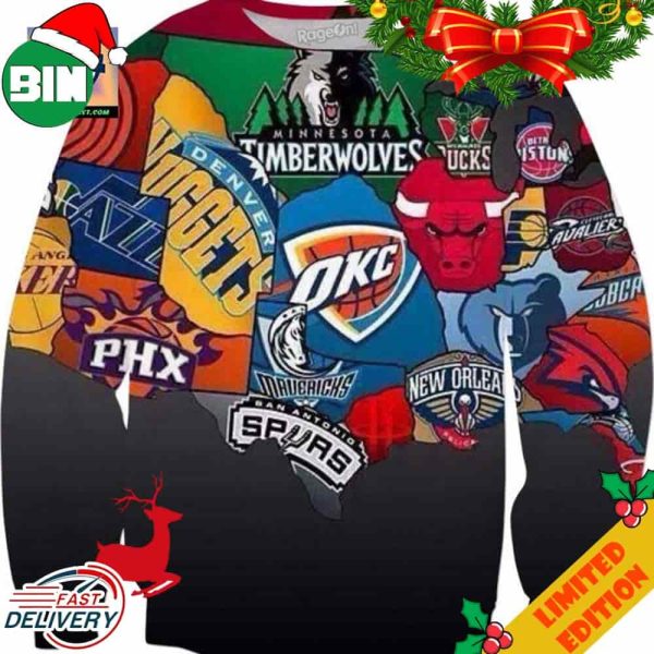 Custom NBA All Teams Ugly Sweater For Men And Women