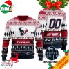 Custom Name Number NFL Indianapolis Colts Rugby Stadium Ugly Christmas Sweater For Men And Women