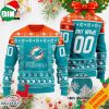 Custom Name Number NFL Logo Minnesota Vikings Ugly Christmas Sweater For Men And Women