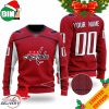 Custom Name Number NHL St Louis Blues Red Ugly Sweater For Men And Women