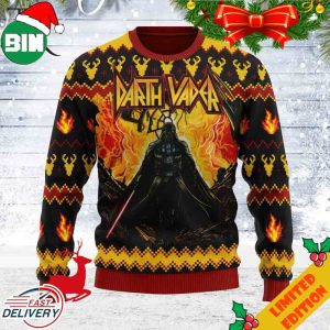 Darth Vader Rock Style Unisex Ugly Christmas Sweater