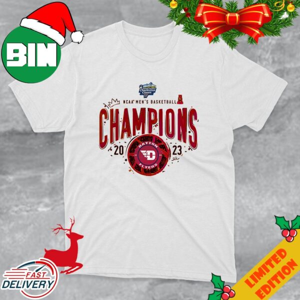 Dayton Flyers Is Champions Of Charleston Classic 2023 NCAA Men’s Basketball Congratulations T-Shirt