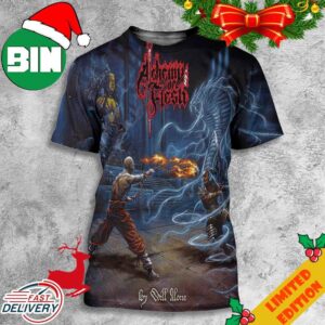 Death Metal Solo Brand Alchemy Of Flesh Released Latest Studio Album By Will Alone On November 17 2023 via Redefining Darkness Records 3D T-Shirt