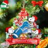 Detroit Lions Snoopy NFL Sport Ornament Custom Name