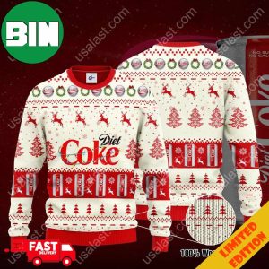 Diet Coke Santa Hat Ugly Christmas Sweater For Men And Women