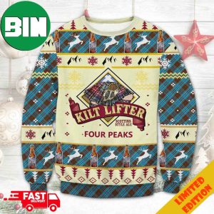 Four Peaks Kilt Lifter Scottish Ale Ugly Christmas Sweater For Men And Women