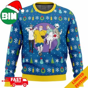 Fun Walk Jujutsu Kaisen Ugly Christmas Sweater For Men And Women