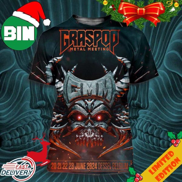 Graspop Metal Meeting GMM24 20 to 23 June 2024 Dessel Belgium All Over Print T-Shirt