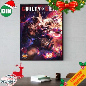 Guilty Gear Strive Celebrates It’s 25th Anniversary Poster Canvas