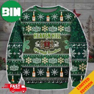 Heaven Hill Bourbon Ugly Christmas Sweater 2023 For Men And Women