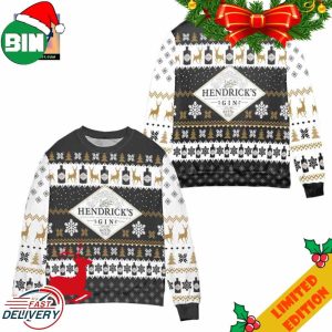 Hendricks Gin Logo Ugly Christmas Sweater