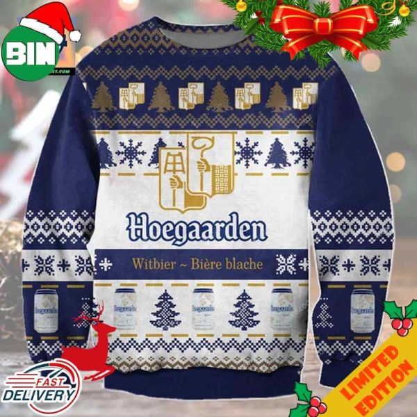 Hoegaarden Beer Ugly Christmas Sweater