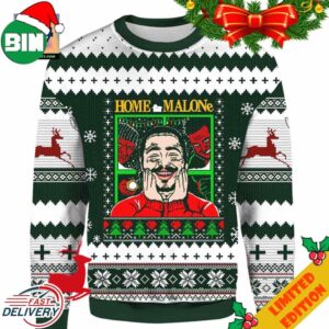 Home Malone 3D Christmas Ugly Sweater