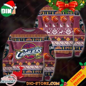 Hot Cleveland Cavaliers Christmas Sweater