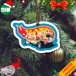 Hot Wheels Tom Daniel Ice T Car For Kids Tree Decorations 2023 Holiday Gift Ornament