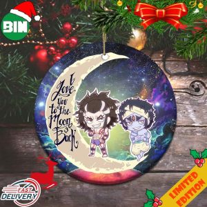 I Love You To The Moon And Back Shuumatsu No Valkyrie Record Of Ragnarok Shiva And Raiden Christmas Ornament