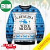I Don’t Always Drink Wine Xmas Funny 2023 Holiday Custom And Personalized Idea Christmas Ugly Sweater