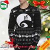 Jack Skellington Custom Name And Number Cleveland Browns Nightmare Before Christmas Ugly Sweater For Men And Women