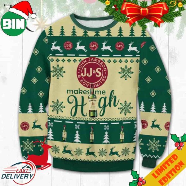 Jameson Make Me High Ugly Sweater