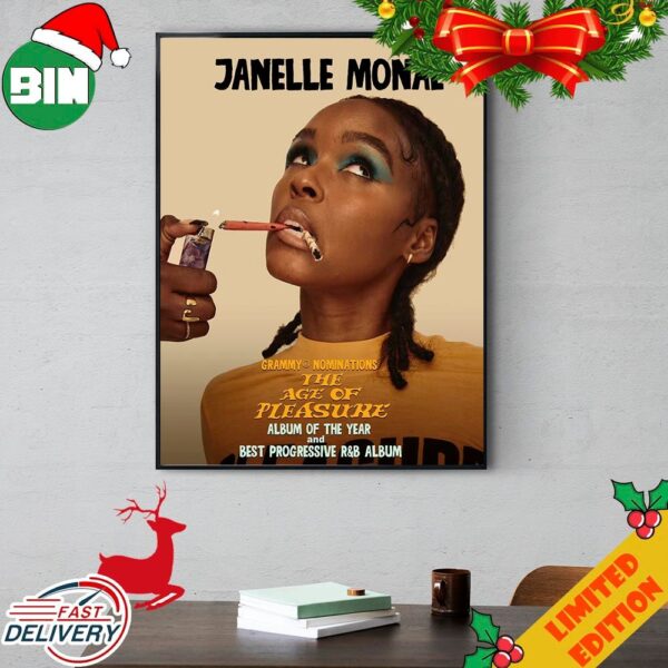 Janelle Monae Grammy Nominations The Age Of Pleasure Album Of The Year And Best Progressive RnB Album