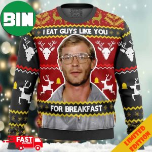 Jeffrey Dahmer Ugly Christmas Sweater Anime Ape Holiday 2023 For Men And Women